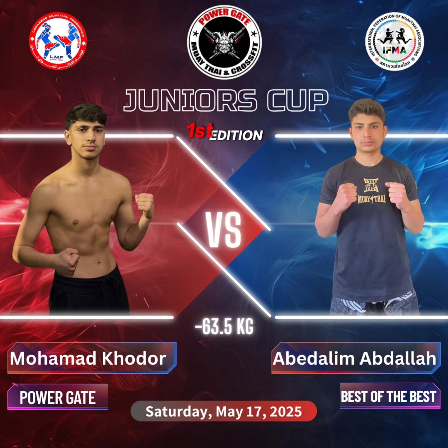 Juniors Cup, 1st Edition — matchup.