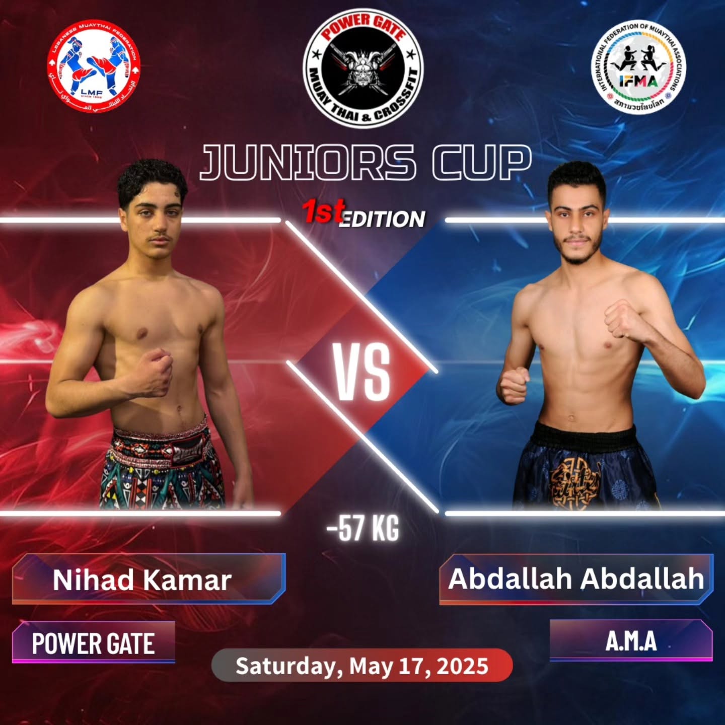 Juniors Cup, 1st Edition — matchup.